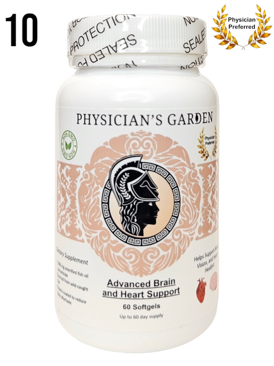 10) Advanced Memory & Heart Support - Brain, Vision, and Heart Health Support