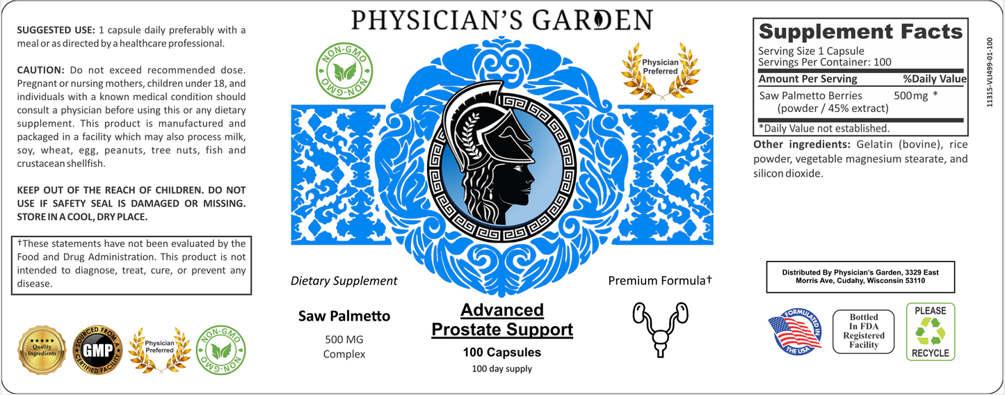09) Advanced Prostate Support - Premium Formula