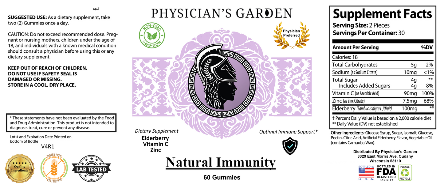 16) Natural Immunity - Immunity Support Gummies