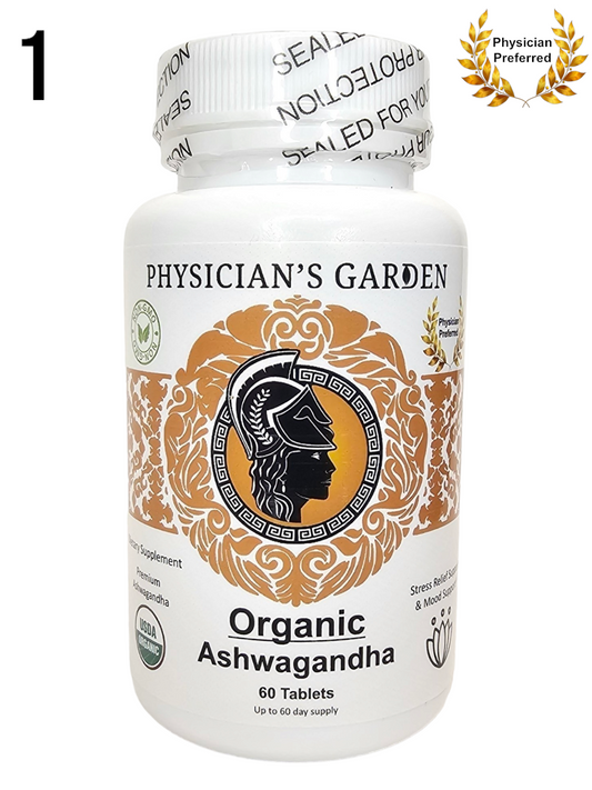 01) Organic Ashwagandha - Stress & Mood Support