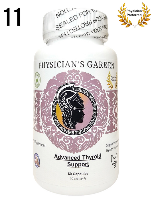 11) Advanced Thyroid Support - Supports Thyroid Health Function