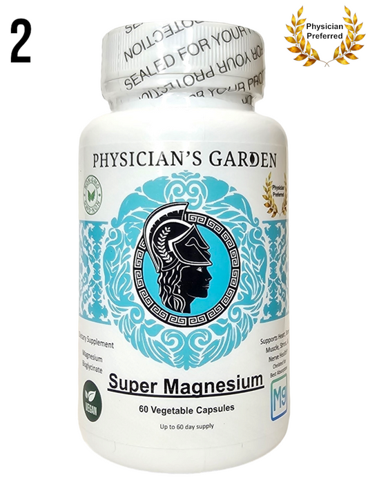 02) Super Magnesium - Heart, Bone, Muscle, Stress, & Nerve Support
