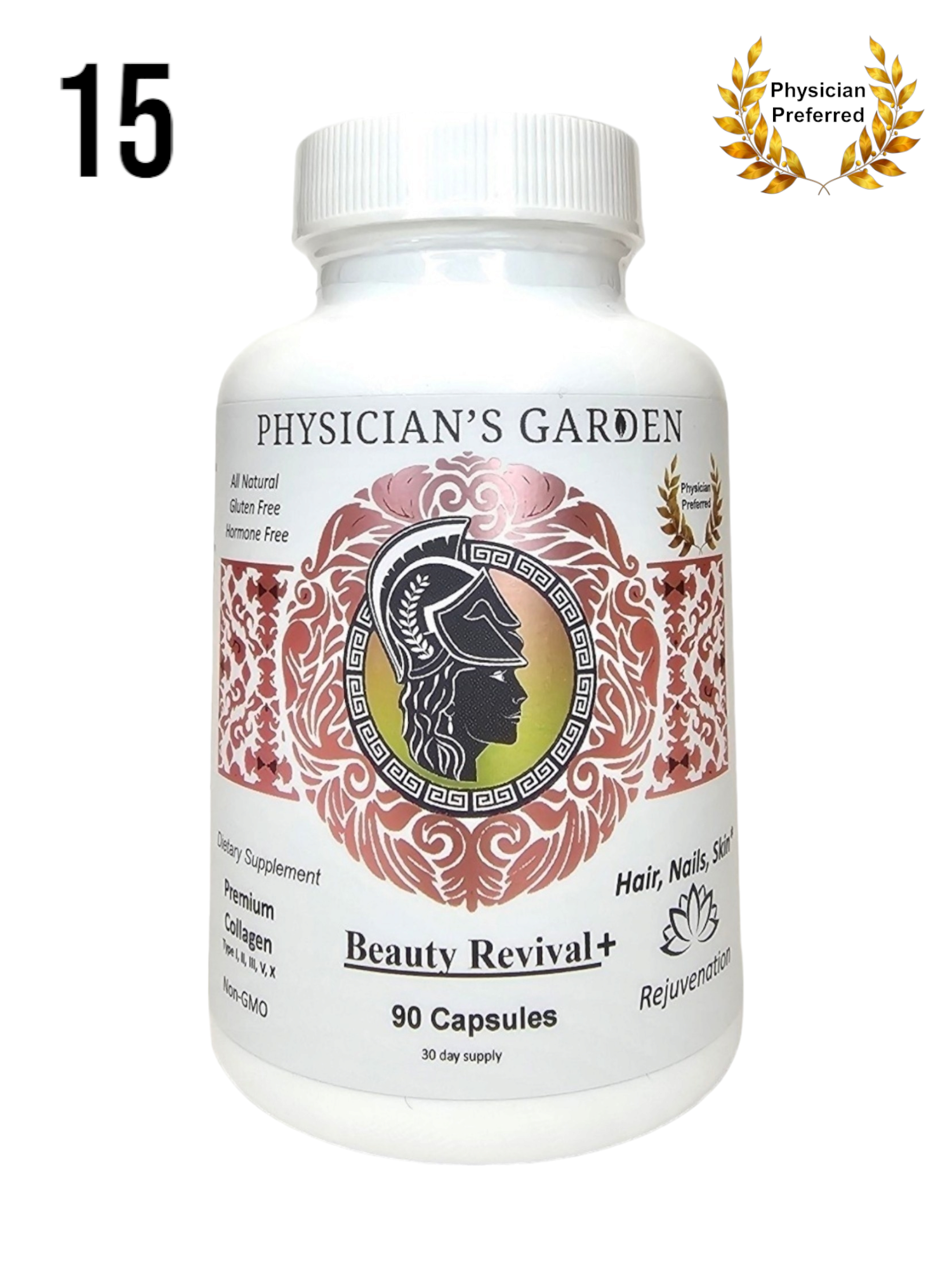 15) Premium Collagen - Hair/Nails/Skin + Joints/Bones/Muscles ...
