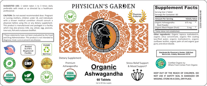 01) Organic Ashwagandha - Stress & Mood Support