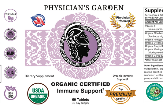 16) ORGANIC CERTIFIED Immune Support Capsules